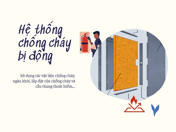 Hệ thống chống cháy bị động giúp an toàn trong phòng cháy và chữa cháy